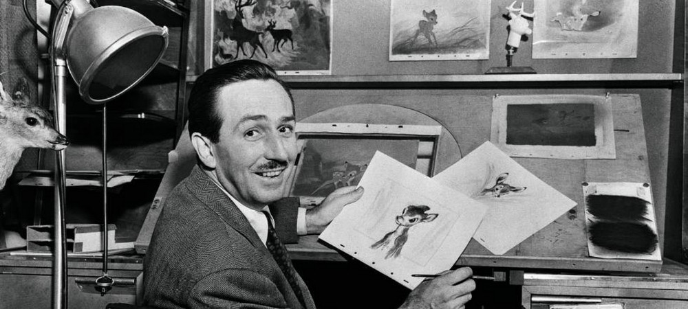 A Historia de Walt Disney começa com bambi